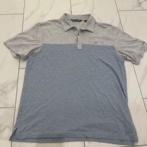 Travis Mathew polo size L. Greg and blue.